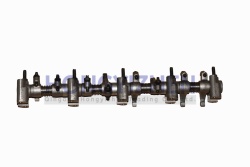 N485-02200 Rocker Shaft Assembly ZN490BT ZN390 ZN485 DongFeng 404 Chery 354/404, Shaft + 8 Rockers + 5 Brackets changchai