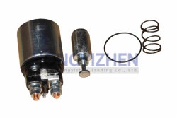 Solenoid Switch QDJ1332A 2.5KW, Outer Diameter - 56.8 mm; Mounting Hole Diameter - 48 mm; Inner Diameter - 23.8 mm; Length - 107 mm; Weight (g) - 85laidong