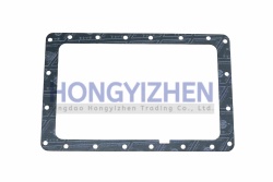 KM385T-01017 Oil Pan Gasket (New Model) KM385BT, Asbestos Paper; Dimensions (L×W) - 351×241 mm; Thickness - 1 mm laidong