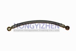 LL380-10600 Fuel line filter-pump L-270 mm KM385BT DongFeng 240/244, Foton 240/244, Jinma 240/244 laidong